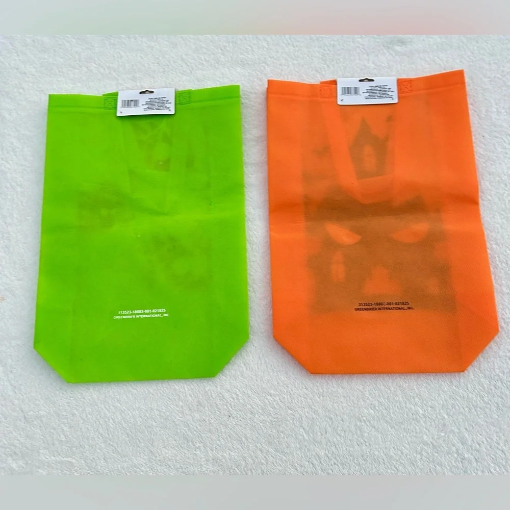New Halloween Trick or Treat bags Totes Spider Haunted House